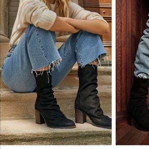 Elle Block Heel Boots